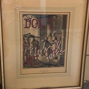 Handpainted abstract Wall Decor